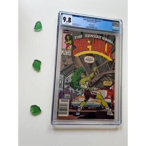 Sensational She-Hulk #10 (1989) CGC 9.8, Newsstand Edition - Rare Comic Book